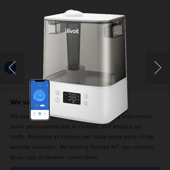 Humidifier Classic 300S Ultrasonic Smart Humidifier - Picture 3 of 5